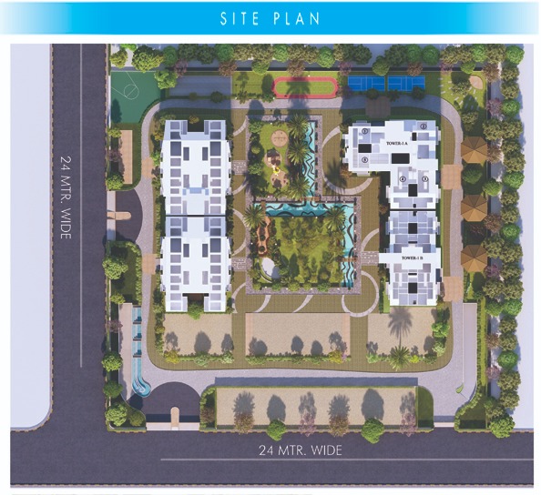 DigiTown Homes Site Plan