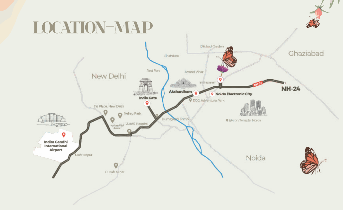 Prateek Grand Begonia Site Plan