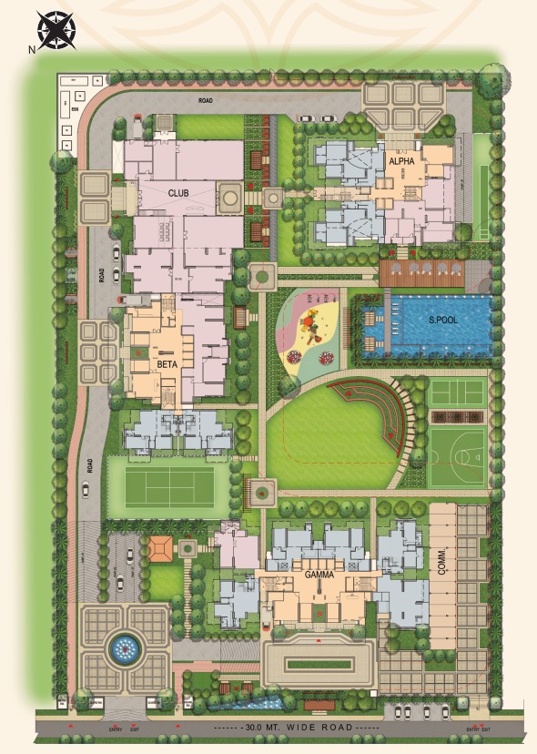 SKA Divine Site Plan